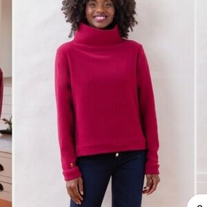 Dudley Stephens Park Slope Turtleneck vello fleece cozy Sweater